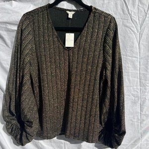 3X $30.00 Cato V-Neck top.